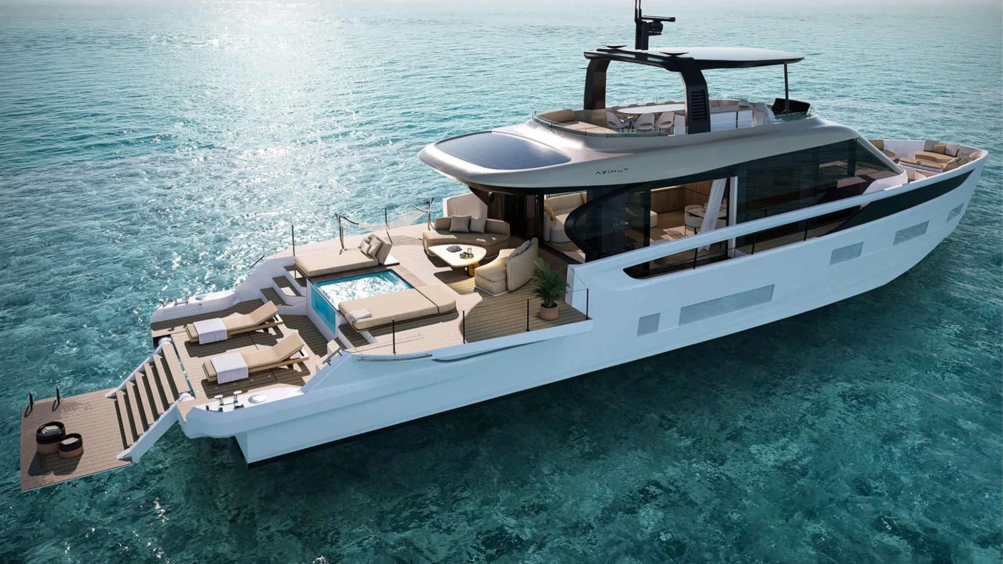 Azimut Seadeck 9