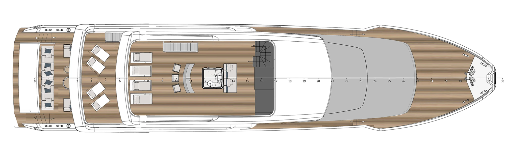 Layout Filippetti Yachts Navetta 35
