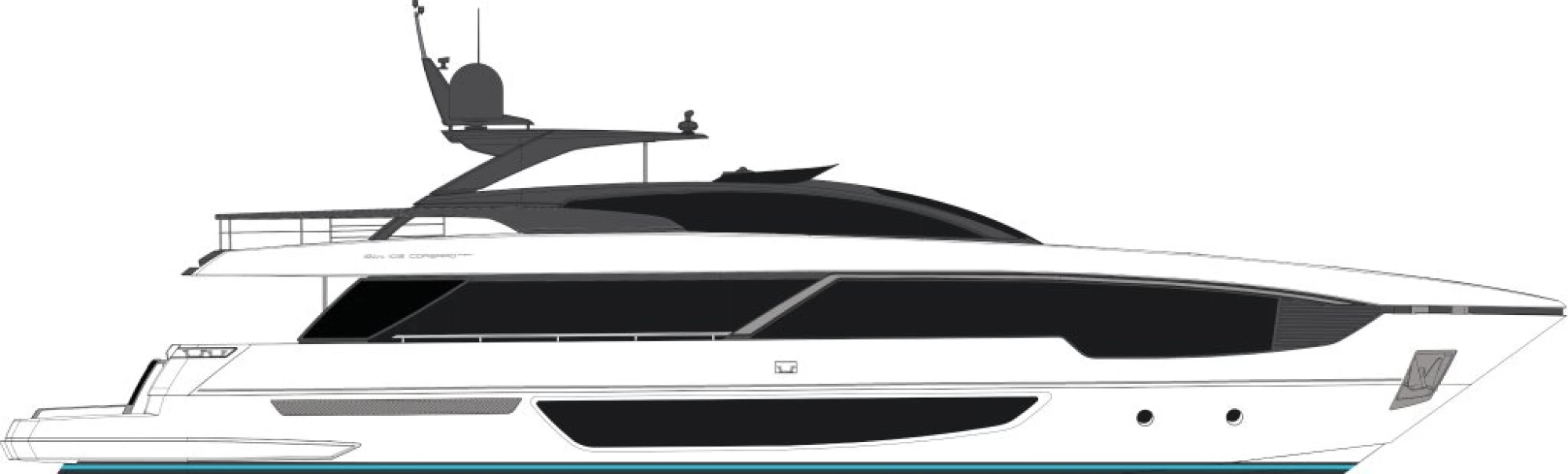 Layout Riva 102' Corsaro Super