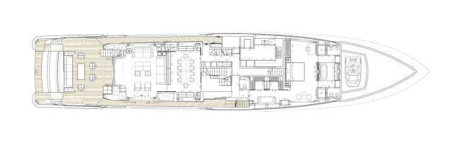 Layout Custom Line Saetta 140'