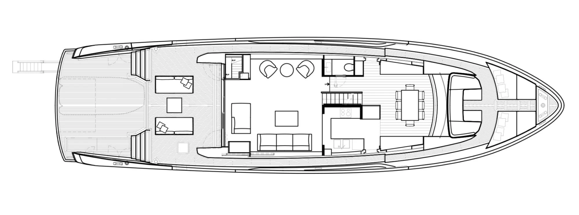 Layout Sanlorenzo SX88