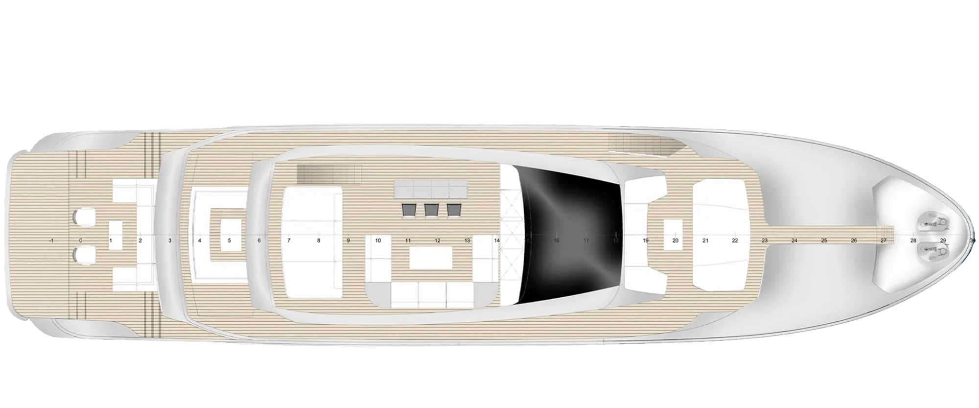 Layout Filippetti Yachts Navetta 32